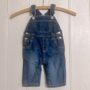 GYMBOREE EUC Vintage HTF Fan Favorite Quality Heavy Duty Blue Jean Overalls